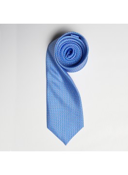 Light Blue/Blue Tiny Squares Skinny Tie